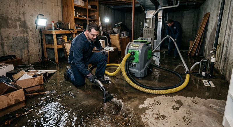 Basement Water Removal in Phoenix, AZ