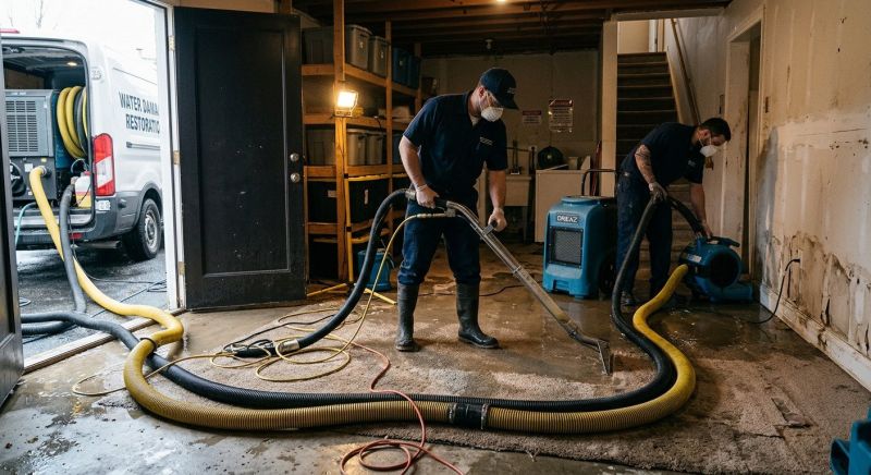 Emergency Water Removal in Mesa, AZ