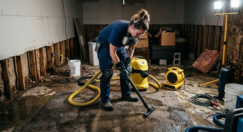 Flood Damage Restoration in Scottsdale, AZ